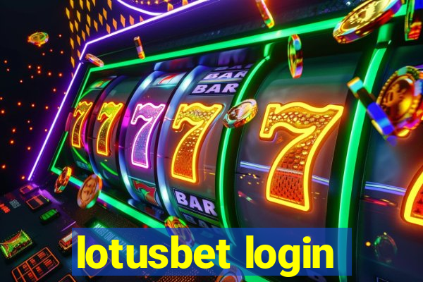 lotusbet login